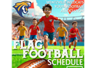 2025 Spring Flag Football Schedule